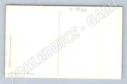 Postcard Fugel Stations of the Cross Christ with the Cross (M9724)