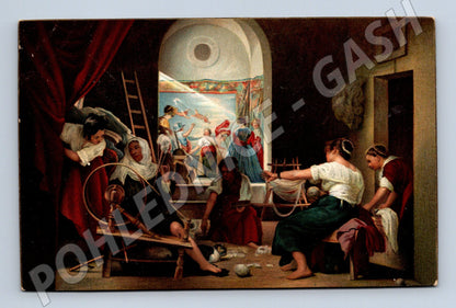 Postcard Velázquez Las Hilanderas Madrid (M9726)