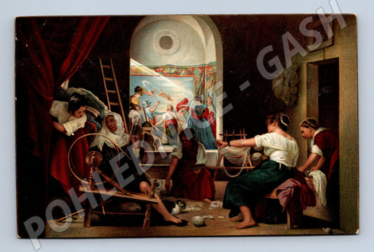Pohlednice Velázquez Las Hilanderas Madrid (M9726)