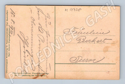 Postcard Oberammergau Passion Play No.7 (M9728)