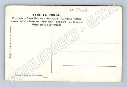 Murillo Postcard Santo Tomas de Villanueva (M9736)