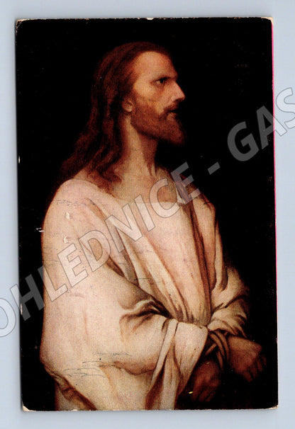 Postcard Munkácsy Megválcó Erlöser Savior (M9746)