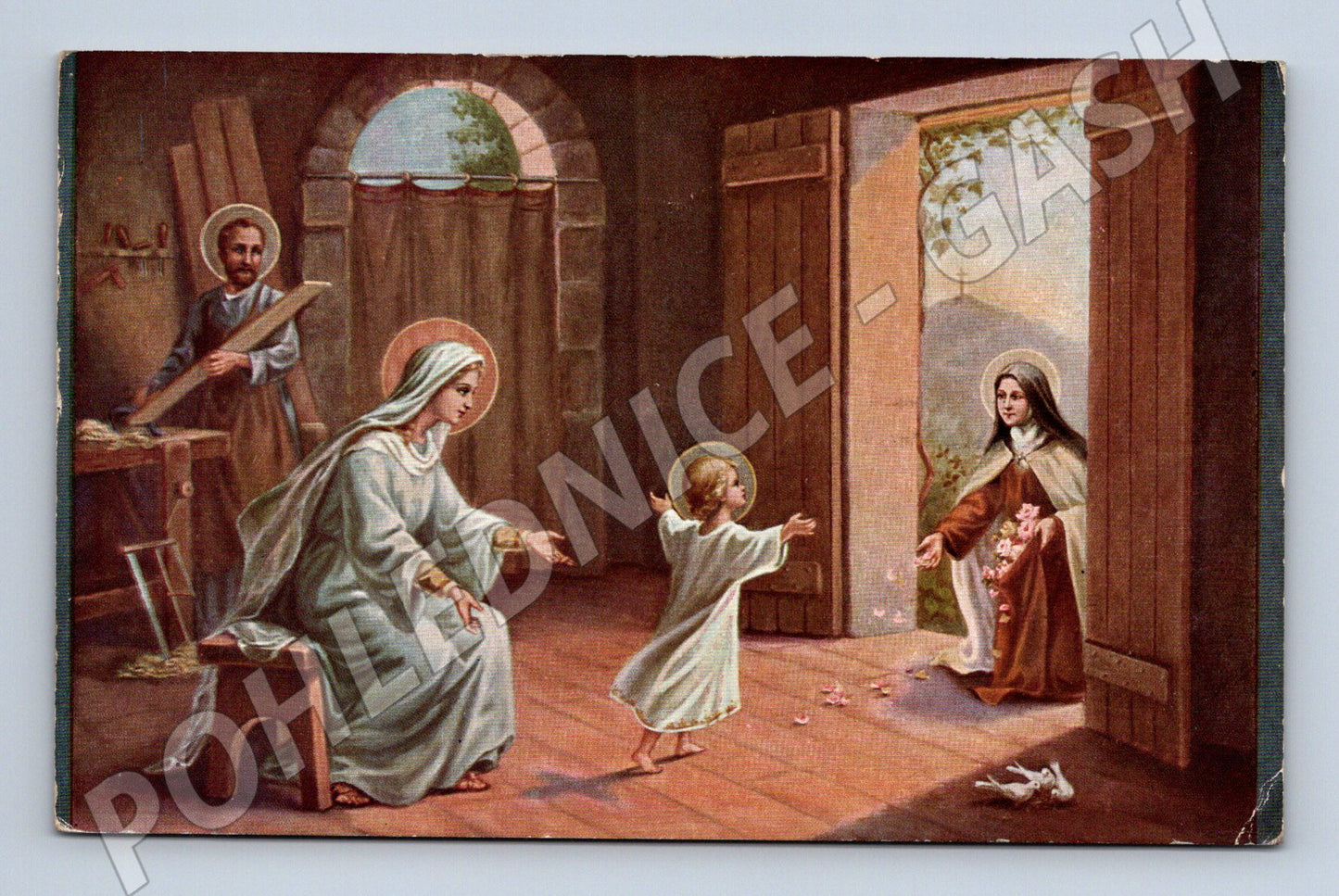 Pohlednice svatá Terezie od Dítěte Ježíše (M9755)