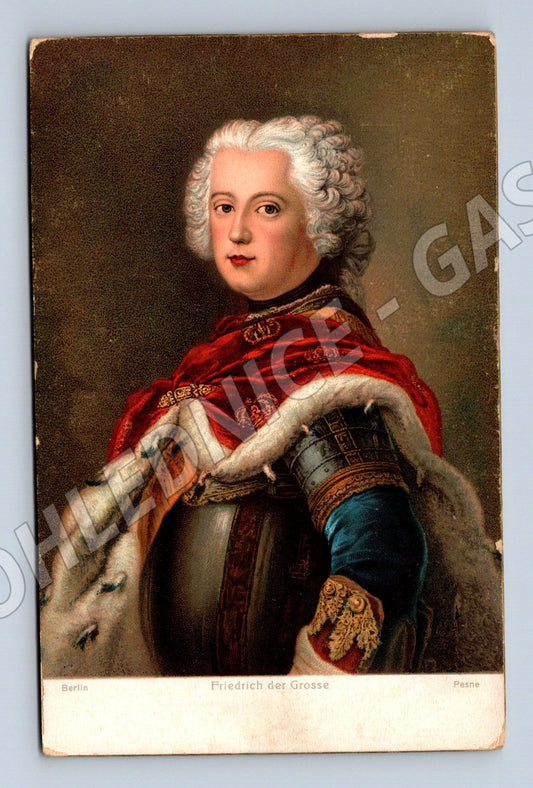Postcard Frederick II. The Great Portrait (M9758)