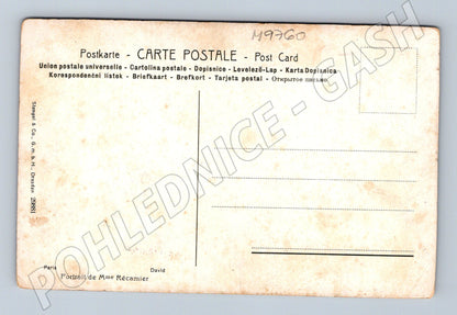 Postcard Madame Récamier portrait (M9760)