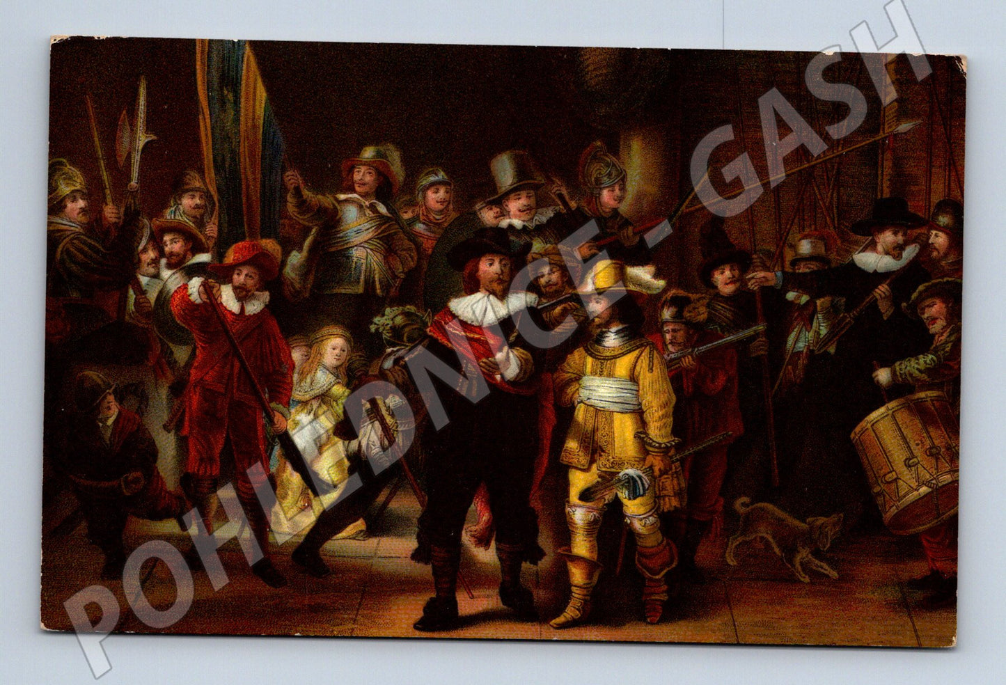 Postcard Rembrandt The Night Watch (M9769)