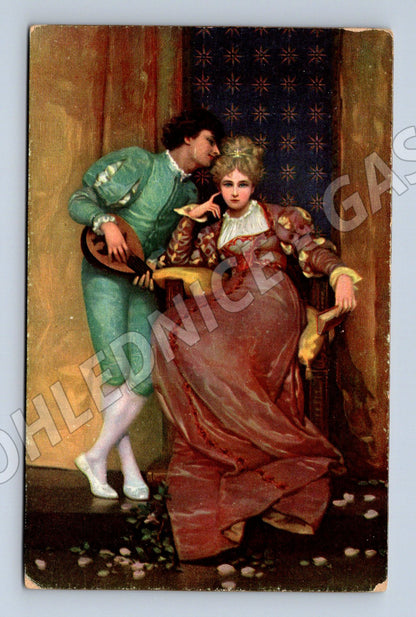 Postcard Anatole Vély Verführerische Klänge (M9781)
