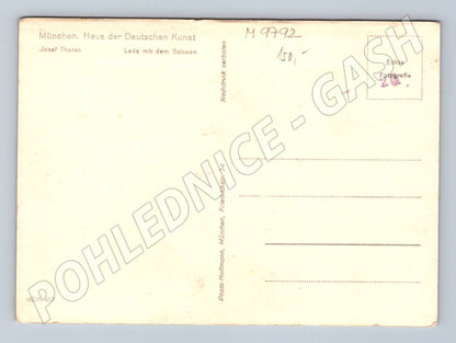 Postcard Thorak Leda mit dem Schwan (M9792)