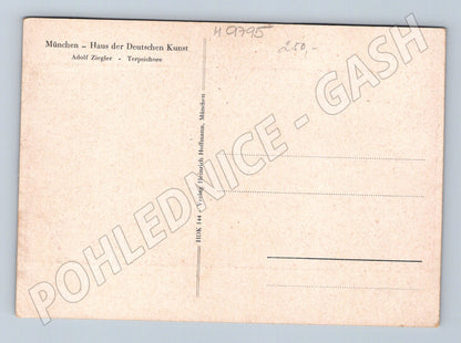 Postcard Terpsichore Adolf Ziegler (M9795)