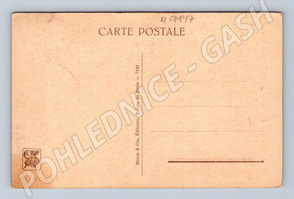 Postcard Liseuse nude MA Zwiller vintage (M9817)