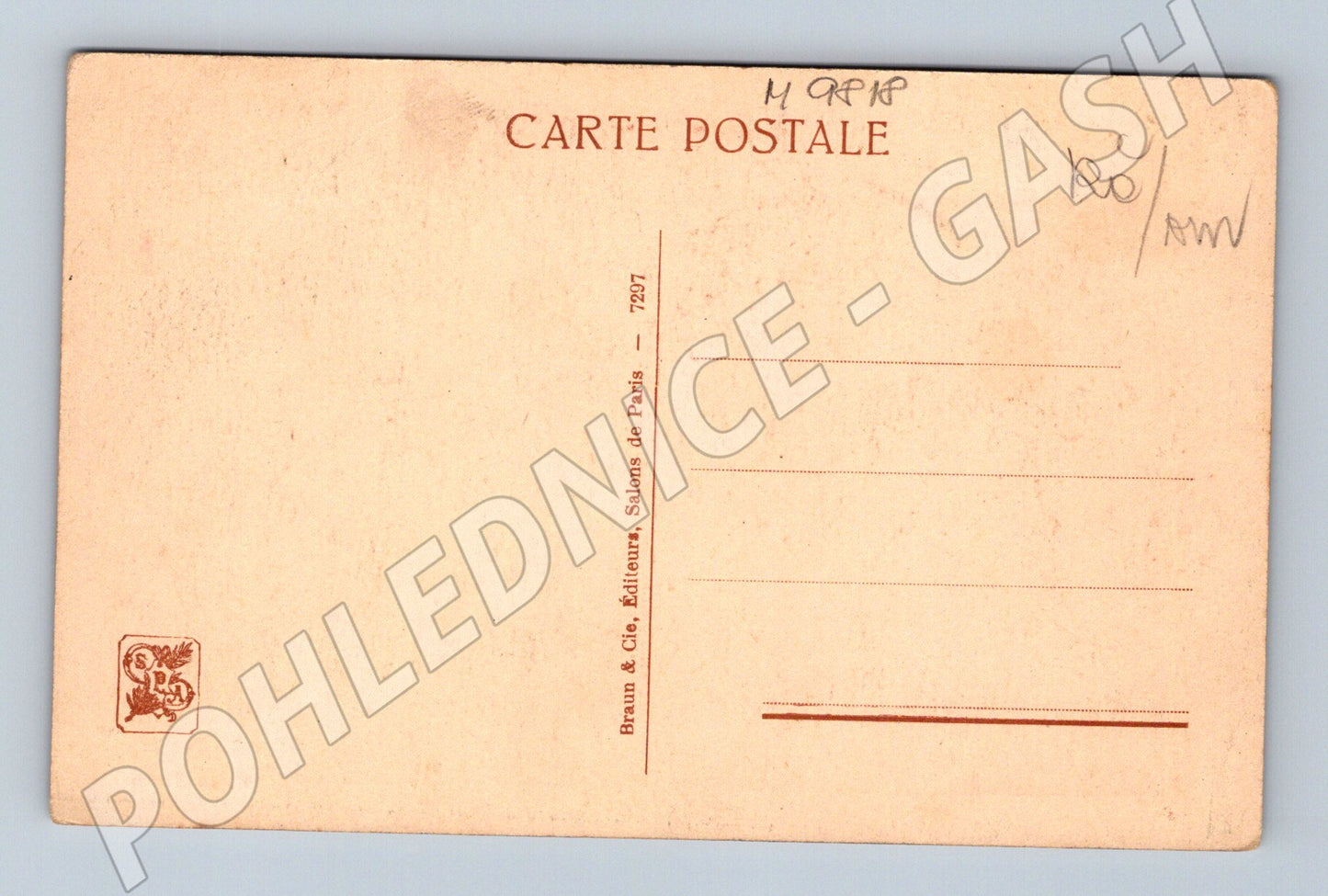 Pohlednice La Mélopée C. de Buzon Braun (M9818)
