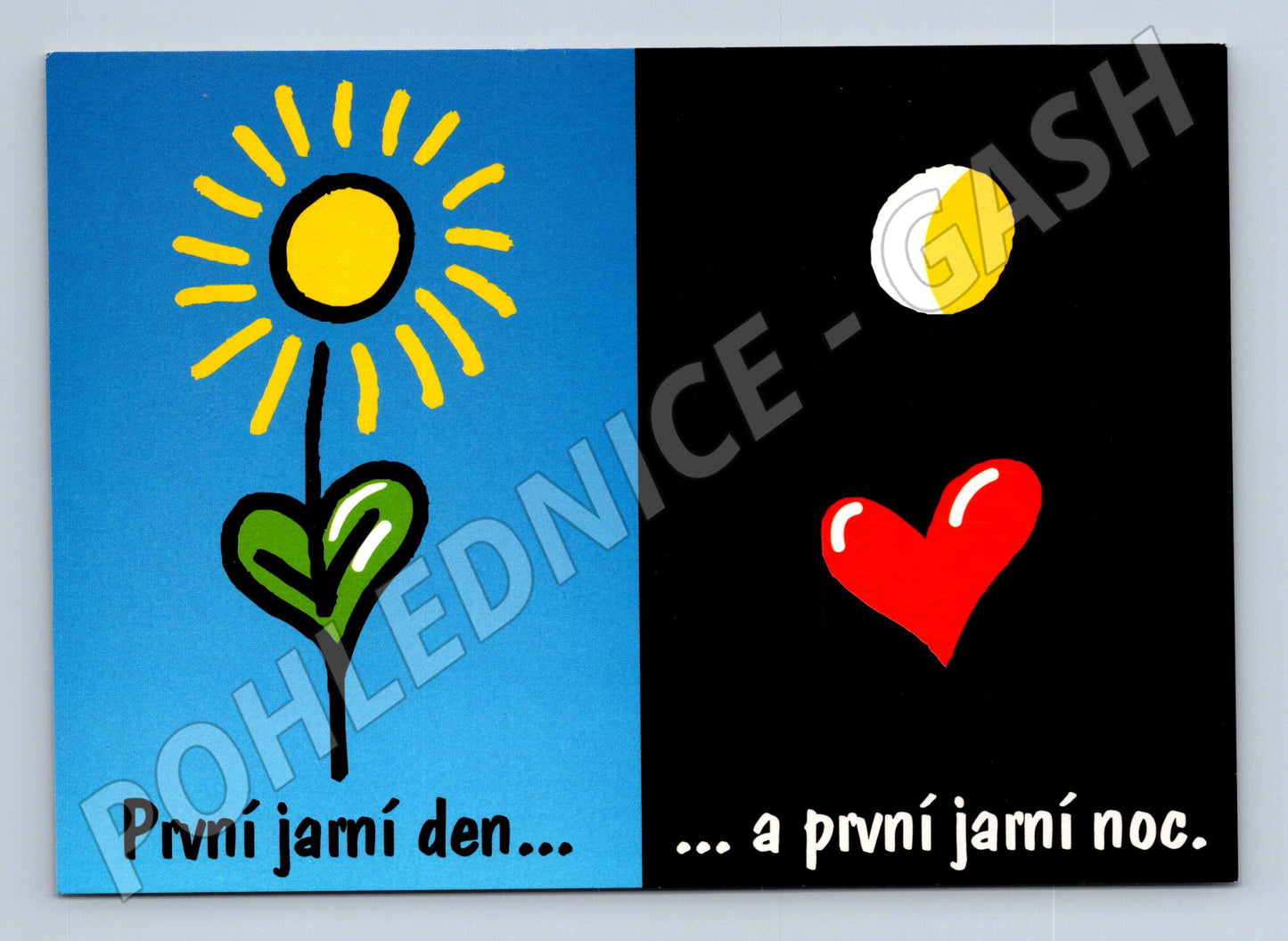 Pohlednice Beneš První jarní den a noc (M9886)