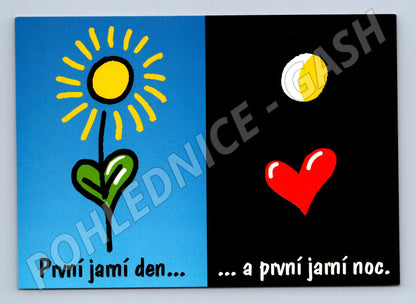 Pohlednice Beneš První jarní den a noc (M9886)