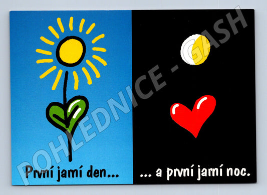 Pohlednice Beneš První jarní den a noc (M9886)