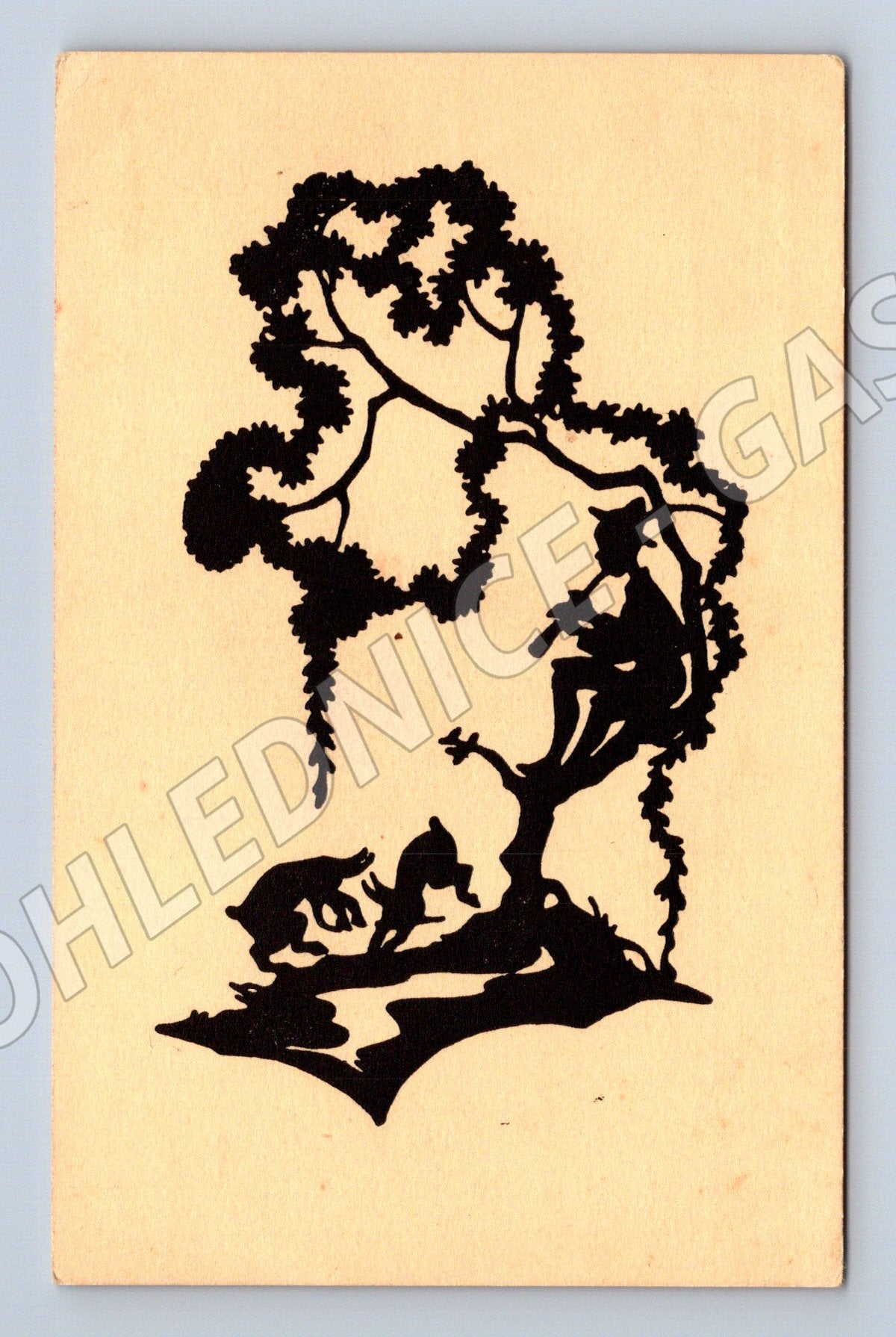Scherenschnitt Dörte Guyot paper cut (M9971)