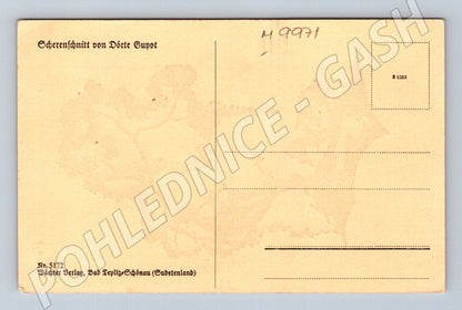Scherenschnitt Dörte Guyot paper cut (M9971)