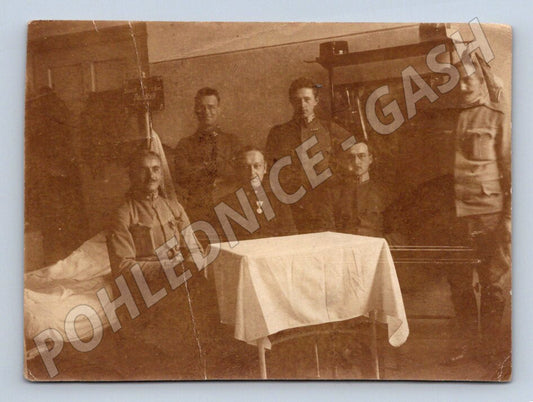 Pohlednice vojáci 1 světová válka 1918 psaná (P1063)