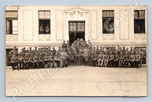 Pohlednice Rakousko Uhersko vojenská skupina 1 světová válka (P1068)