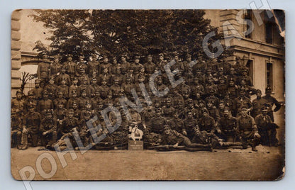 Pohlednice skupina vojáků dělostřelecký pluk 3 baterie 5 (P1086)