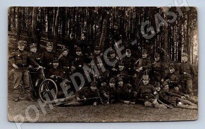 Pohlednice Rakousko Uhersko vojenský cyklistický oddíl (P1089)