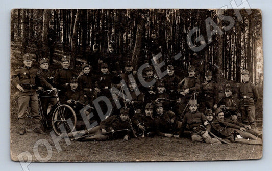 Pohlednice Rakousko Uhersko vojenský cyklistický oddíl (P1089)