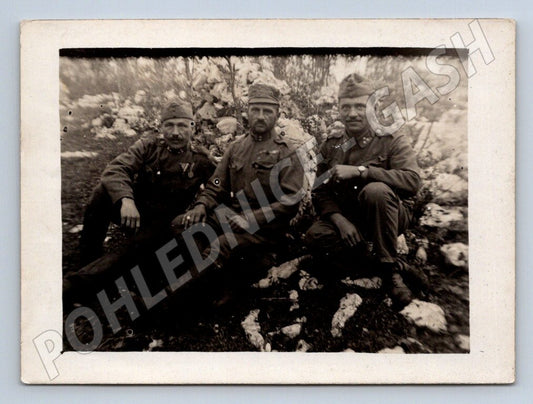 Pohlednice Rakousko Uhersko vojáci ofenziva 1917 ww1 (P1093)