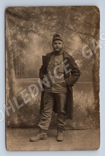 Pohlednice RU voják cenzura adresováno do Prahy (P1115)
