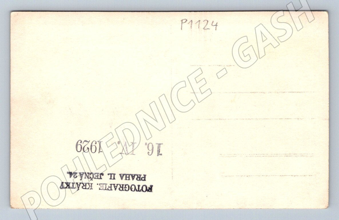 Pohlednice Praha slavnostní událost osobnosti 1929 (P1124)