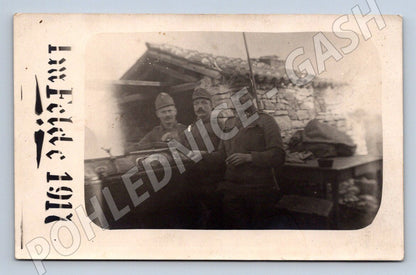 Pohlednice koně se saněmi zima venkov vojáci legionáři (P1132)