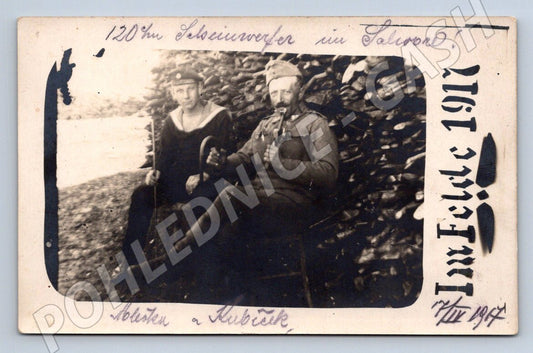 Pohlednice Rakousko Uhersko 1916 voják první světová válka (P1135)