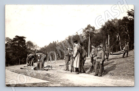 Pohlednice vojáci v polním ležení etnografie 1 světová válka (P1140)