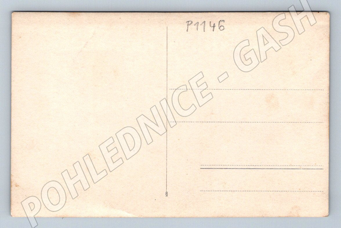 Pohlednice mladý muž v uniformě (P1146)