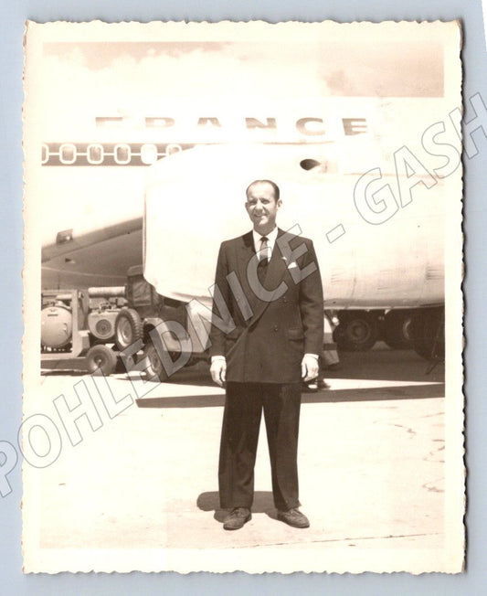 Pohlednice Bogota Air France letiště El Dorado 1962 (P1151)