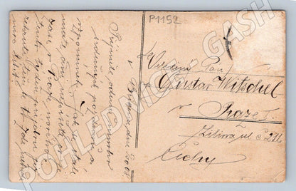 Pohlednice Rakousko Uhersko vojáci u děla 1908 (P1152)