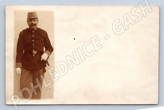 Pohlednice Rakousko Uhersko muž v uniformě (P1153)
