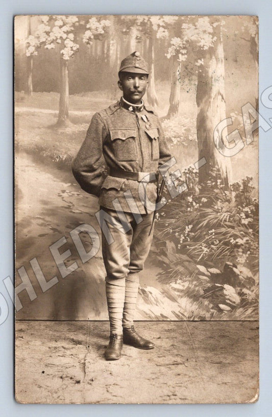 Pohlednice Žižkov rakousko uherský voják cenz raz 1916 (P1166)