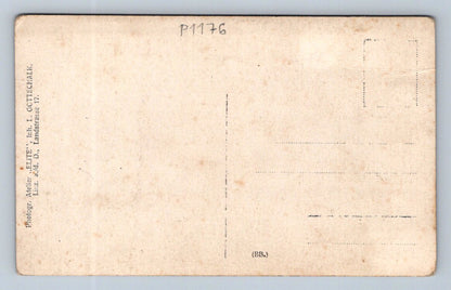 Pohlednice voják ve stejnokroji foto ateliér Elite Linz (P1176)