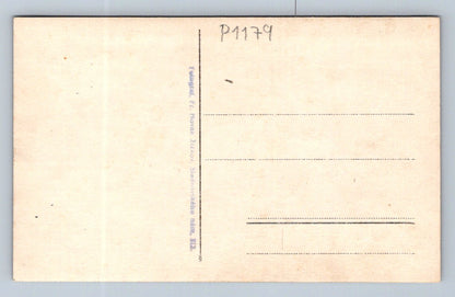 Pohlednice pár v kroji a uniformě 1913 (P1179)