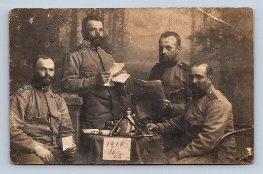 Pohlednice vojáci 1 světová válka RU armáda 1915 (P1189)