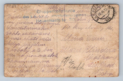 Pohlednice vojáci 1 světová válka RU armáda 1915 (P1189)