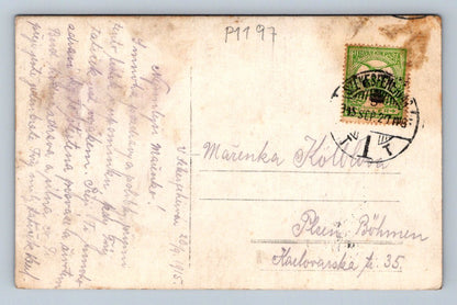 Pohlednice voják v uniformě RU monarchie 1 světová válka 1915 (P1197)