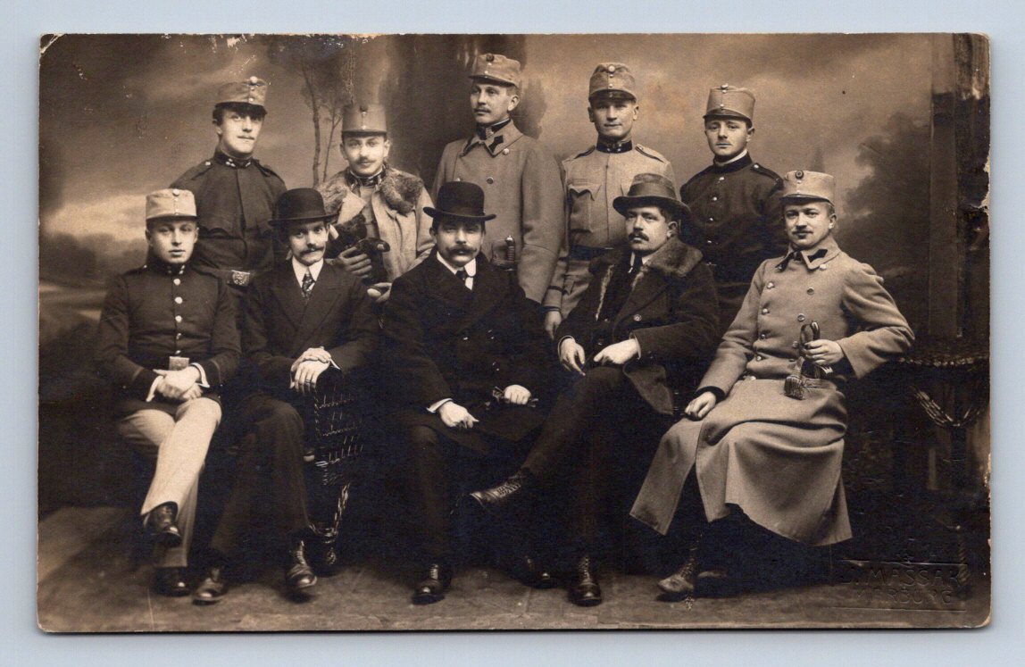 Pohlednice RU Znojmo 47 pěší pluk vojenská skupina 1915 (P1211)