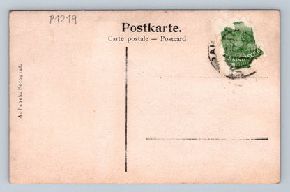 Pohlednice uniformovaný jezdec na koni fotograf A Planck (P1219)