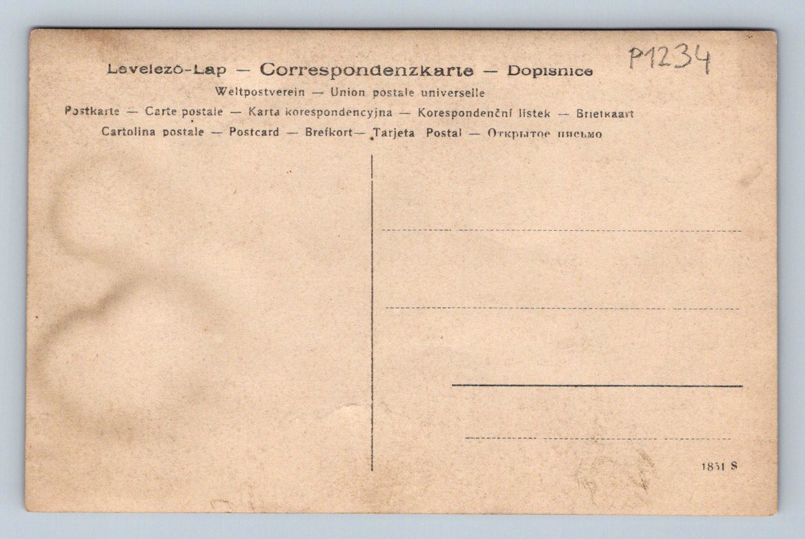 Pohlednice Rakousko Uhersko vojáci v uniformách (P1234)