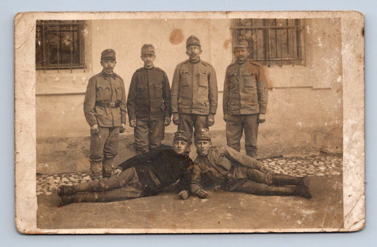 Pohlednice Rakousko Uhersko vojáci ČR originál 1917 (P1243)