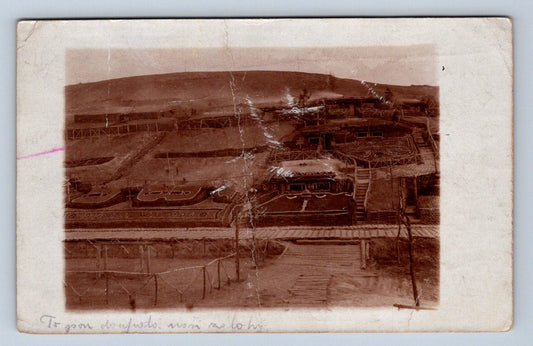 Pohlednice pevnost vojenské opevnění WW1 Rakousko Uhersko 1916 (P1244)