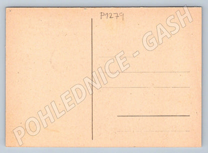 Pohlednice těžký tank čs armády gen Svobody ČB (P1279)