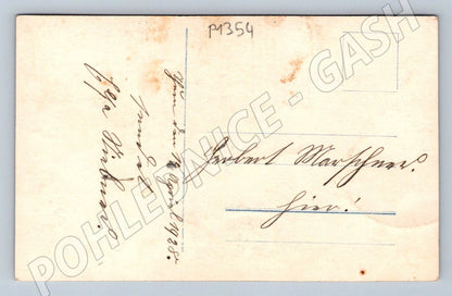Pohlednice Německo první školní den kolorovaná 1900 (P1354)