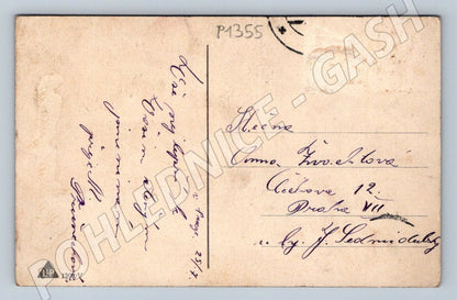 Pohlednice Srdečné přání s růžemi (P1355)