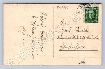 Pohlednice Pardubice k svátku Josef kolorovaná ČSR (P1356)